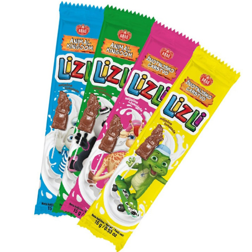 Kras Lolly Chocolate  Animal Kingdom 15gr