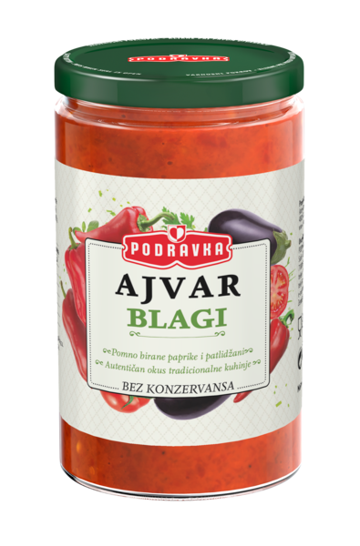 Podravka- Ajvar Mild 350gr