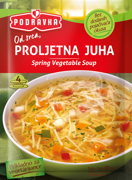 Podravka Spring Vegetable Soup 52Gr