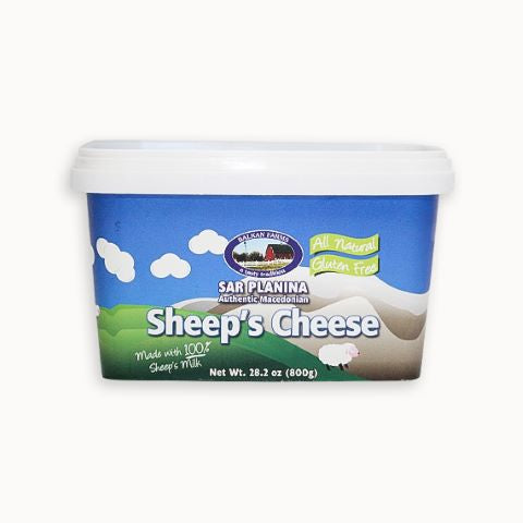 Balkan Farms Mountain Sar Planina Sheep's Cheese 400gr