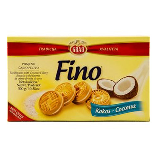 Kras- Stuffed tea biscuits with coconut 300gr