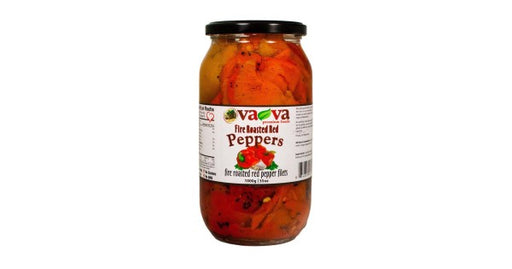 Fire Roasted Red Peppers (Va-Va) 1000g (35 oz)