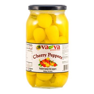Cherry Peppers Yellow (Va-Va) 960g (33.9oz)