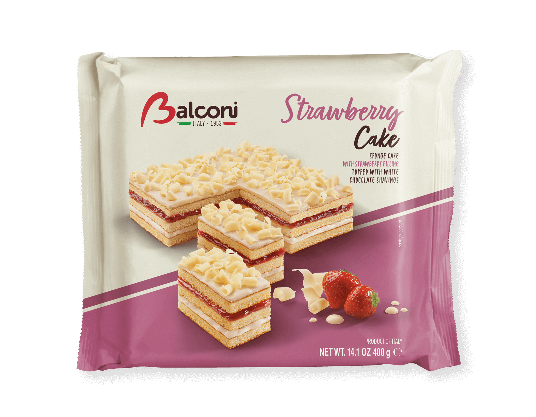 Balconi Torta Strawberry Cake 400GR
