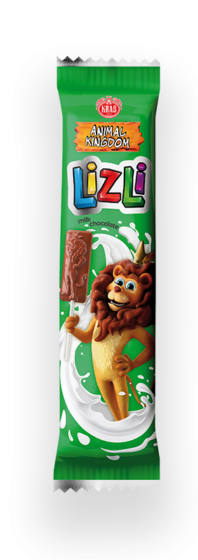 Kras Lolly Chocolate  Animal Kingdom 15gr