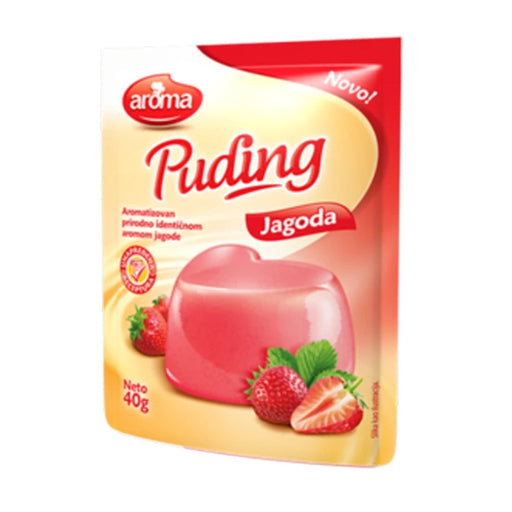 Aroma-Strawberry Pudding 40gr