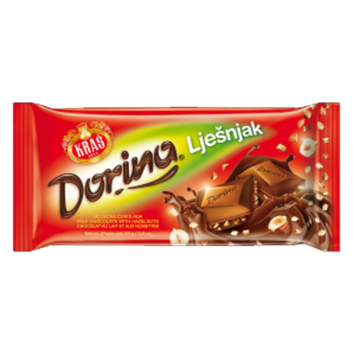Kras- Dorina hazelnut chocolate 250gr