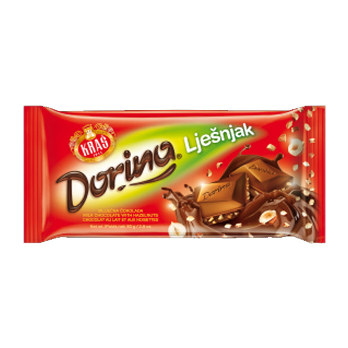 Kras- Dorina hazelnut chocolate 100gr