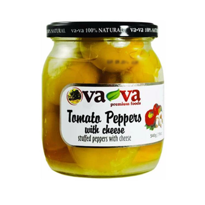 Vava- Tomato Peppers with cheese 540gr