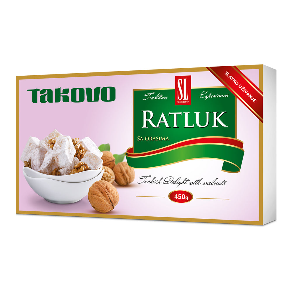 Takovo- Llokum with walnuts 450gr